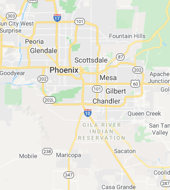 map of Phoenix