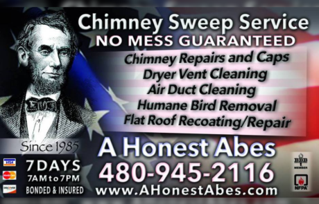 Spend It In Mesa AZ – A Honest Abes Chimney Dryer Vent and Air Duct Cleaning 4