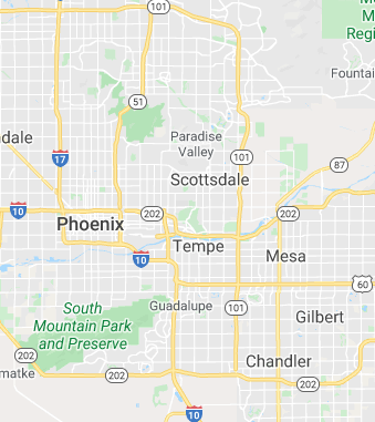 Scottsdale map