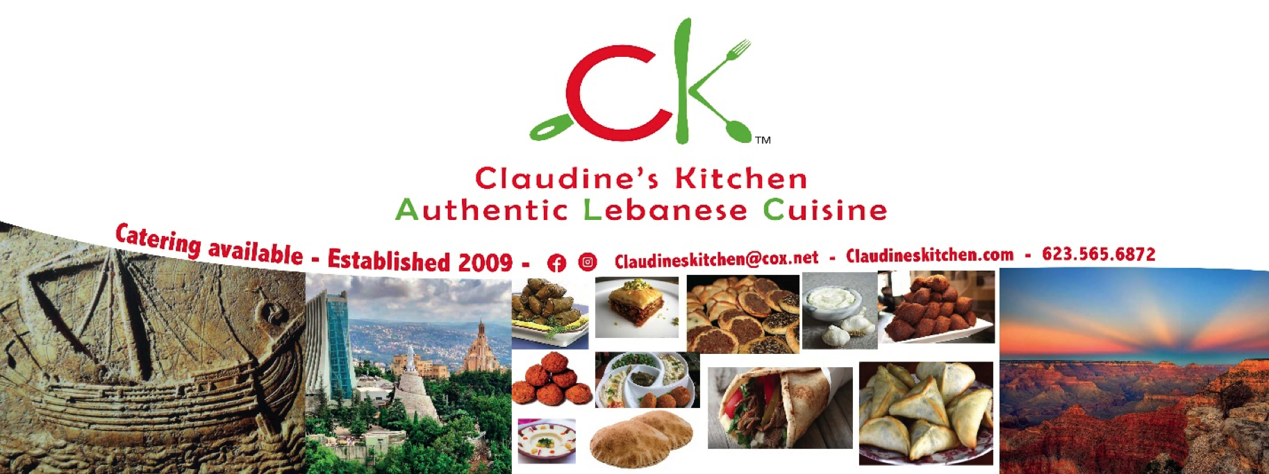 Claudines Kitchen header