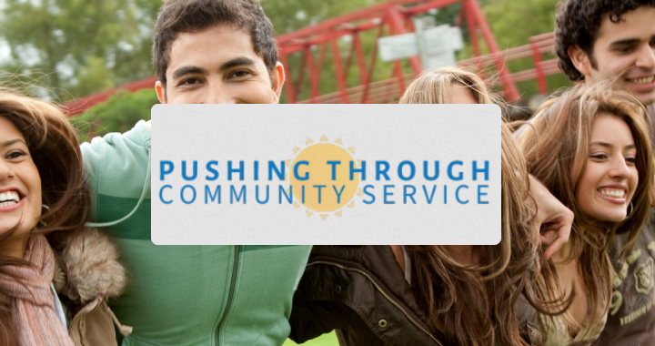 Spend It In Mesa AZ – Pushing Through Community Service main