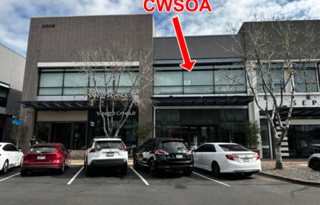 1 CWSOA pic outside of building showing address and physical offices above 2