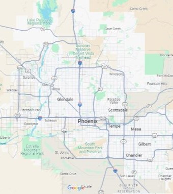 Map Phoenix