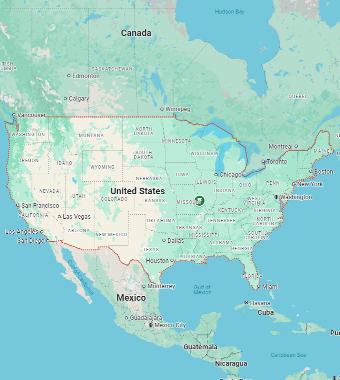 map United States US USA