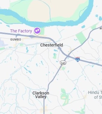 map Chesterfield MO