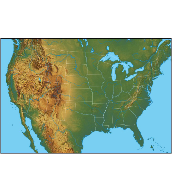 map united states us