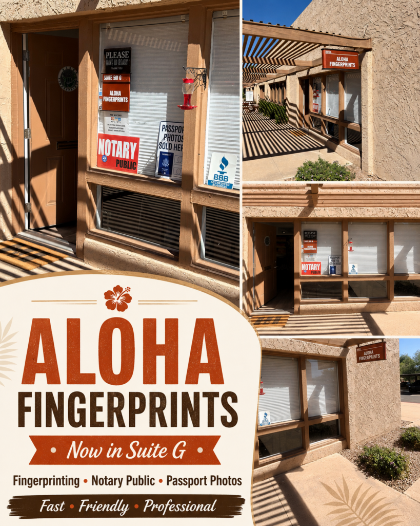 Aloha Fingerprints